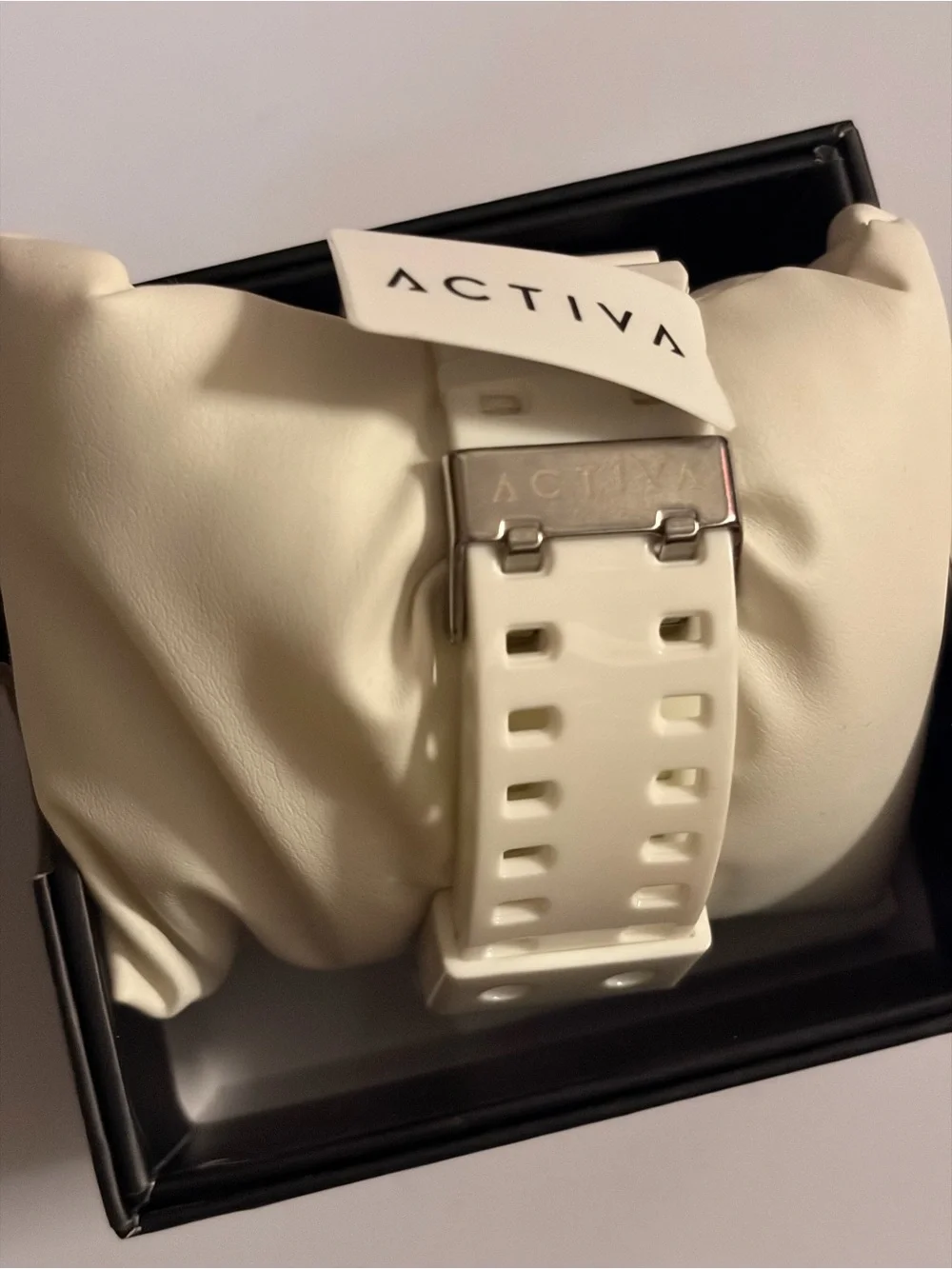 Activa Pixel White Rose Gold Plated Luxury Mens Digital 50mm Casual Sport Watch!